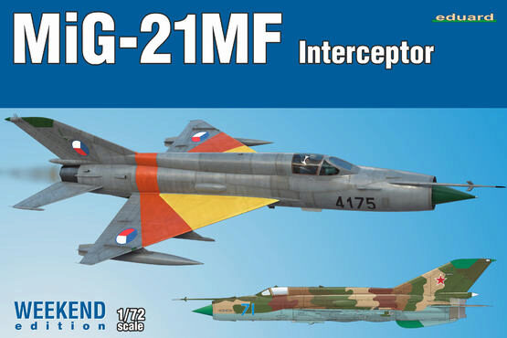 Eduard Plastic Kits 7453 MiG-21MF Interceptor, Weekend Edition