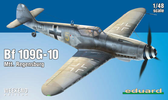Eduard Plastic Kits 84168 Bf 109G-10 Mtt. Regensburg, Weekend Edition