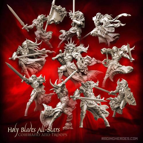 Raging Heros 3760210026647 Holy Blades All-Stars - ALL 10! (SotO - F)