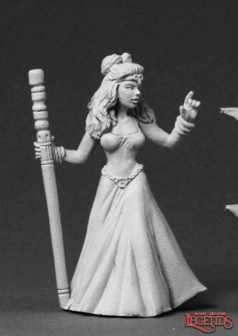 Reaper Miniatures 03563 Tinley, Female Wizard
