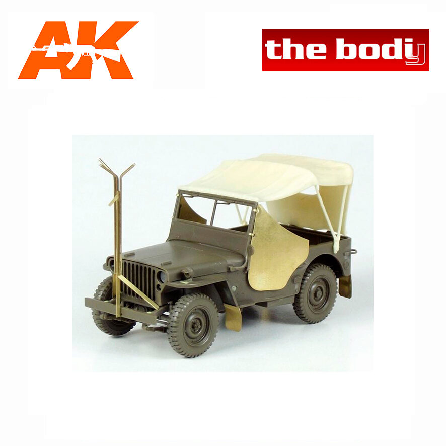 The Bodi TB 35077 Conversion set for Willys jeep 1/35
