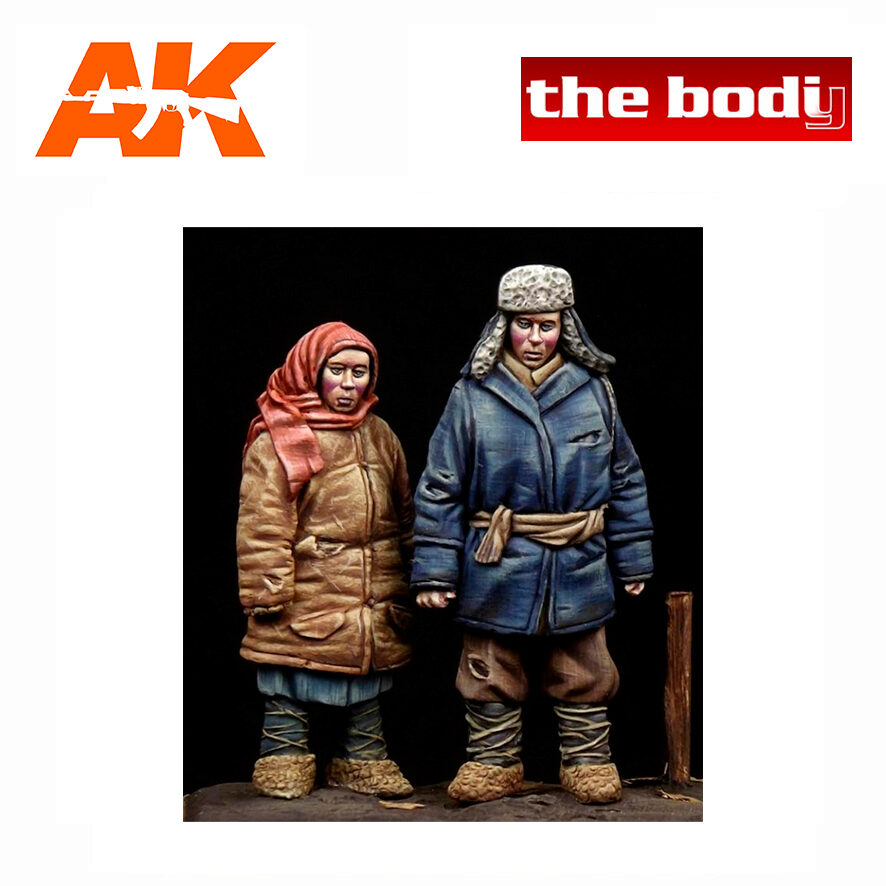 The Bodi TB 35100 Boy & Girl WW II period 1/35