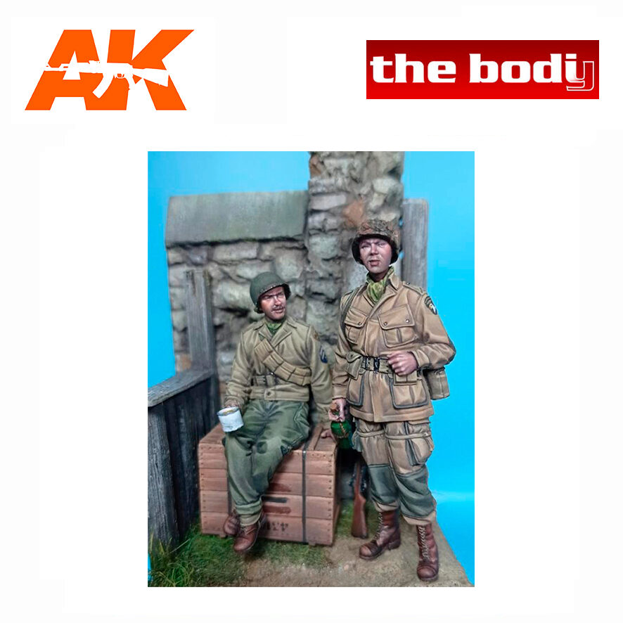 The Bodi TB 35169 US Paratrooper & Infantry soldier - Normandy 1944 1/35