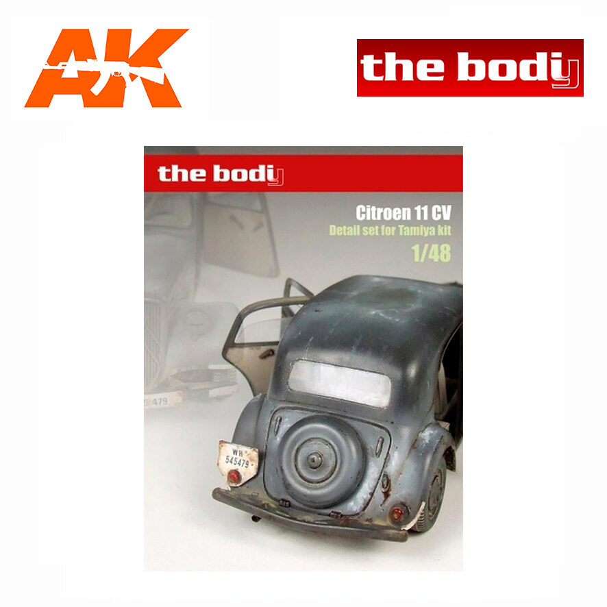 The Bodi TB 48003 Citroen 11CV detail set 1/48