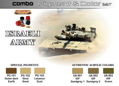 Lifecolor SPG01 Pigments and colours Lifecolor for Israeli Army SPG01