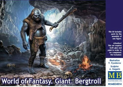 Master Box Ltd. MB24014 World of Fantasy. Giant.Bergtroll