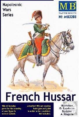 Master Box Ltd. MB3208 French Hussar, Napoleonic Wars era