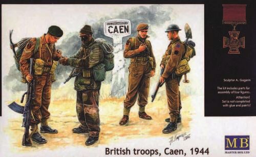 Master Box Ltd. MB3512 Britische Truppen Caen 1944