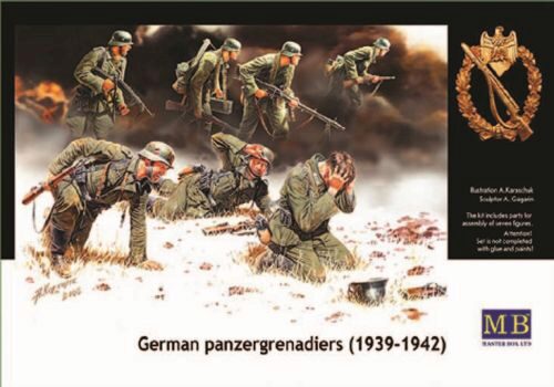 Master Box Ltd. MB3518 Deutsche Panzergrenadiere 1939-1942