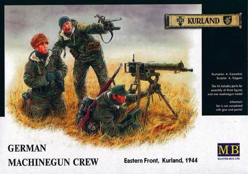 Master Box Ltd. MB3526 German Machinegun Crew Eastern Front Kurland 1944
