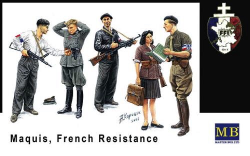 Master Box Ltd. MB3551 Maquis, French Resistance
