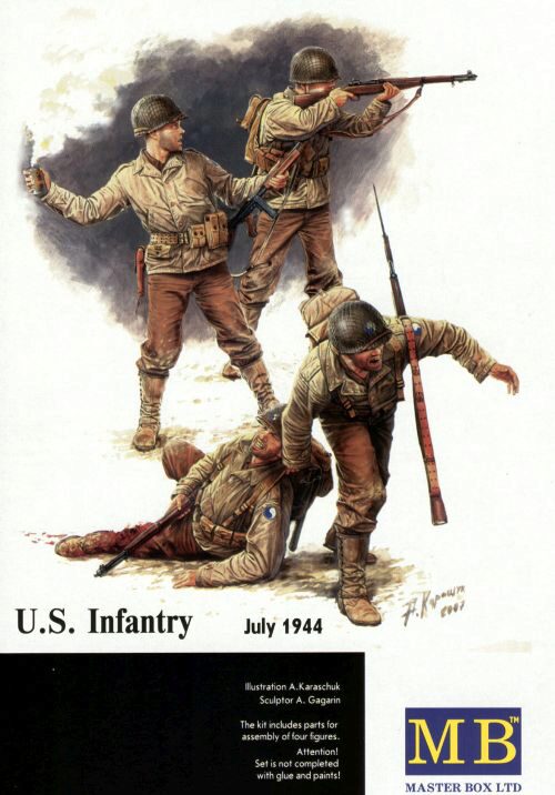 Master Box Ltd. MB3521 US Infantry 1944-45