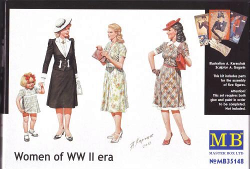 Master Box Ltd. MB35148 Women of WWII