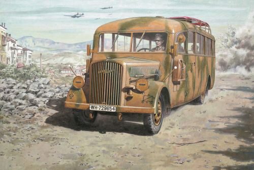 Roden 726 Opel Blitz Omnibus W39 (Late WWII serv.)