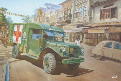 Roden 811 M43 3/4 ton 4x4 Ambulance Truck