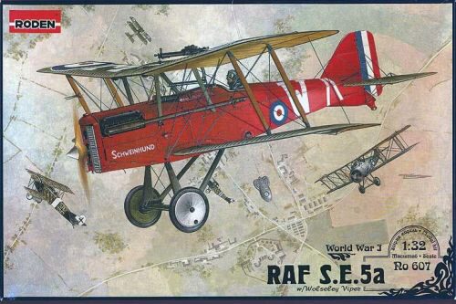 Roden 607 RAF S.E.5a w/Wolseley Viper