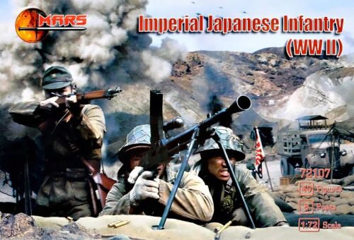 Mars Figures MS72107 WWII Imperial Japanese infantry