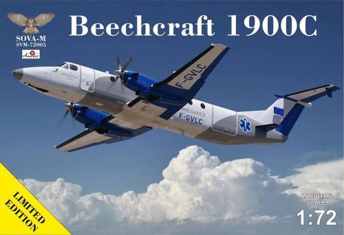 Modelsvit SVM-72005 Beechcraft 1900C-1 Ambulance F-GVLC