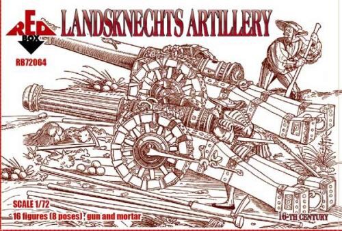 Red Box RB72064 Landsknechts (Artillery), 16th century