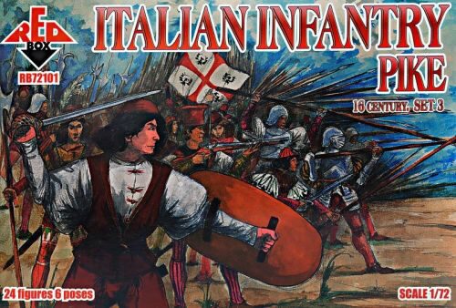 Red Box RB72101 Italian infantry(Pike),16th century,set3
