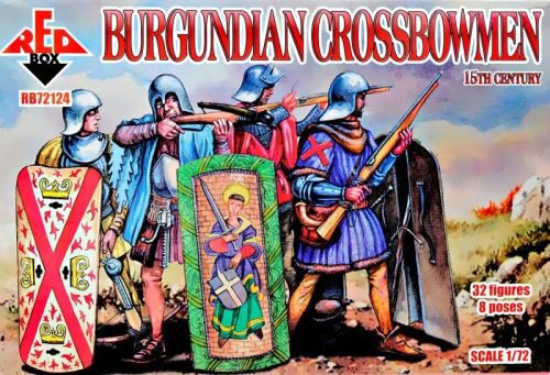 Red Box RB72124 Burgundian crossbowmen, 15th century