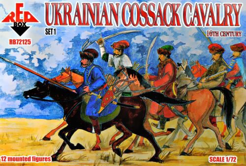 Red Box RB72125 Ukrainian Cossack cavalry,16th century, set 1