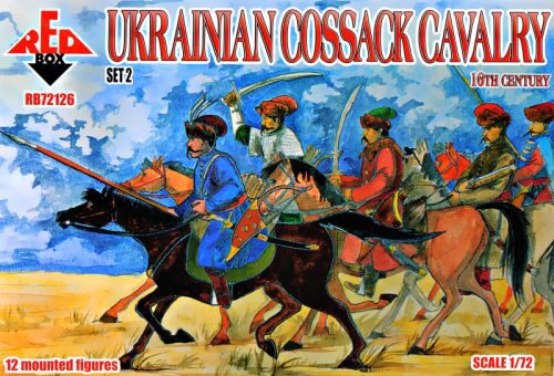 Red Box RB72126 Ukrainian Cossack cavalry,16th century, set 2