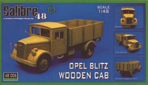Calibre 48.006 Opel Blitz Holzdach