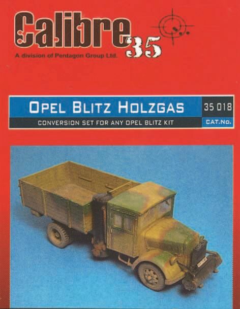 Calibre 35.018 Opel Blitz Holzgas