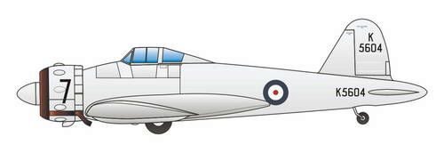 Planet Models PLT258 Gloster F.5/34 British Fighter Prototype