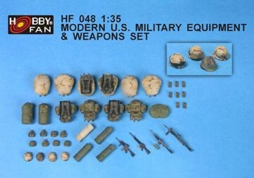 Hobby Fan HF048 Modern U.S. Milit. Equip. & Weapons Set