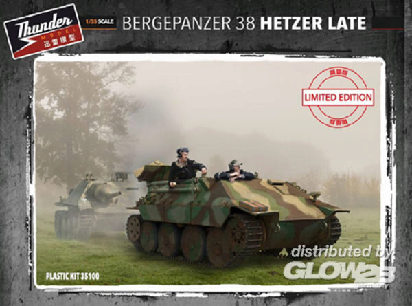 Thundermodels 35100 Bergepanzer 38 Hetzer Late(Limited Editio