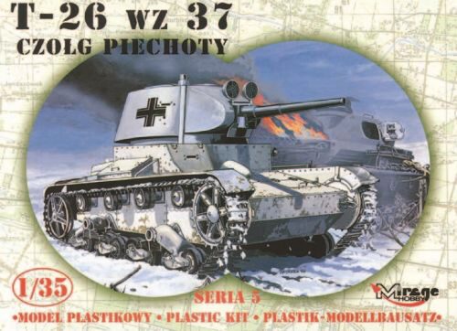 Mirage Hobby 35308 Deutscher Beutepanzer T-26 1937