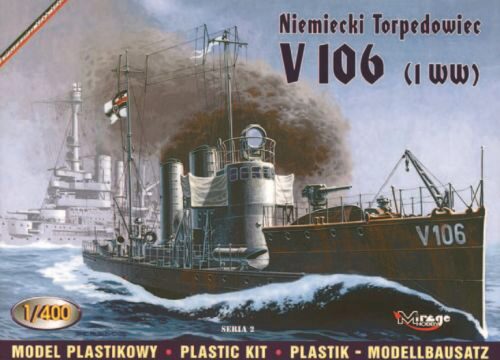 Mirage Hobby 40028 Deutsches Torpedoboot V 106