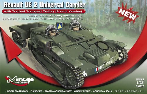 Mirage Hobby 355027 Renault UE 2 Universal Carrier with Trac