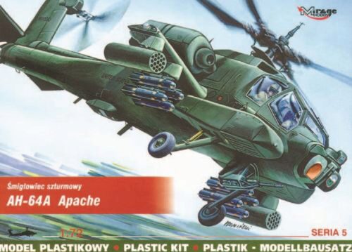 Mirage Hobby 72051 McDonnell Douglas AH-64 A Apache