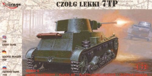 Mirage Hobby 726001 Leichter Panzer 7 TP