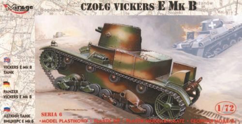 Mirage Hobby 726004 Panzer Vickers E Mk B
