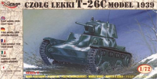 Mirage Hobby 72612 Leichter Panzer T-26 C 1939