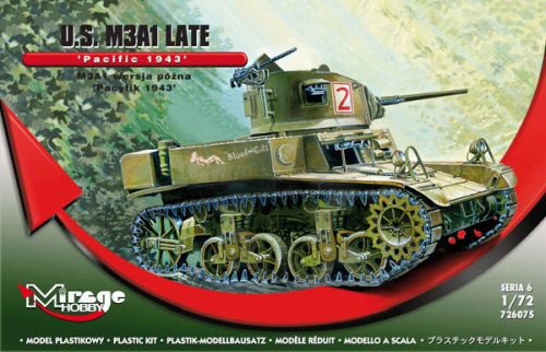 Mirage Hobby 726075 U.S. M3A1 Late "Pacific 1943"