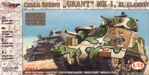 Mirage Hobby 728004 Panzer Grant Mk. I El Alamein