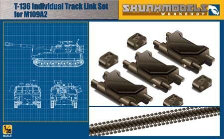 SKUNKMODEL Workshop SW-35001 T-136 TRACK LINK FOR M109A2