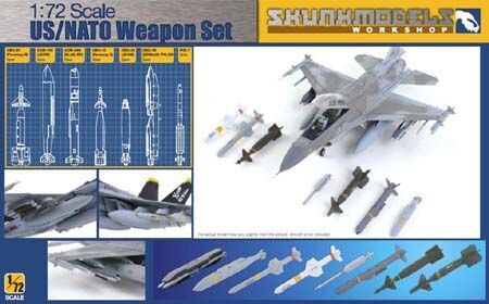 SKUNKMODEL Workshop SW-72002 US/NATO Weapons Set (GBU-39,AGM-154,GBU