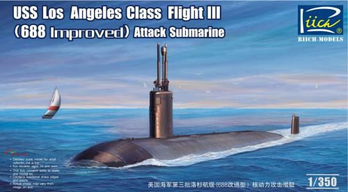 Riich Models RN28007 USS Los Angeles Class Flight III(688 imp