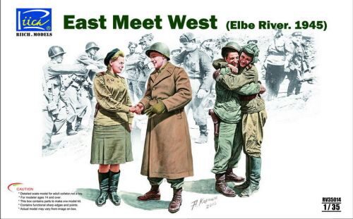 Riich Models RV35014 East meet West (Elbe River.1945)