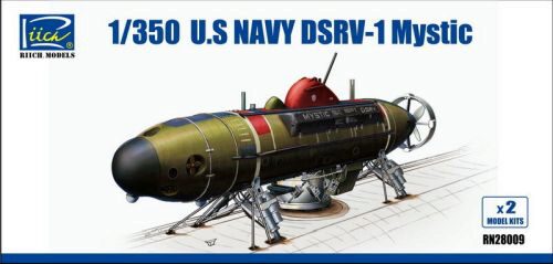 Riich Models RN28009 U.S.NAvy DSRV-1 Mystic(Model Kits X2)