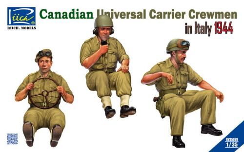 Riich Models RV35029 Canadian Universal Carrier Crewmen in Italy 1944