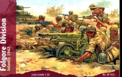 WATERLOO 1815 AP012 Folgore Division Infantry, 1942