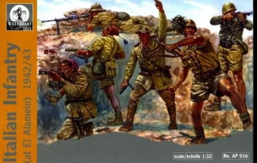WATERLOO 1815 AP016 Italian Infantry at El-Alamein, 1942-43