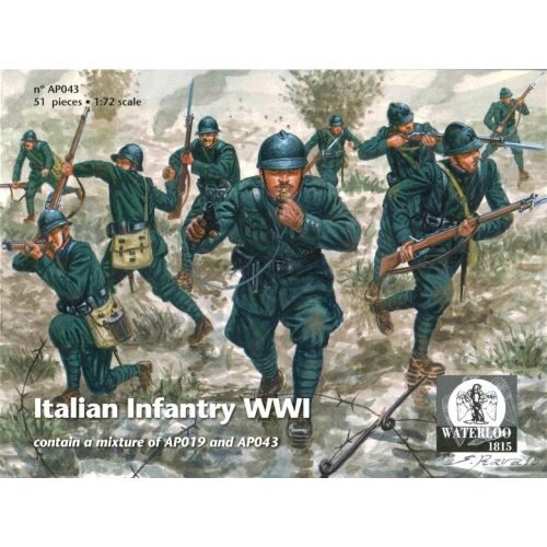 WATERLOO 1815 AP043 Italian Infantry WWI